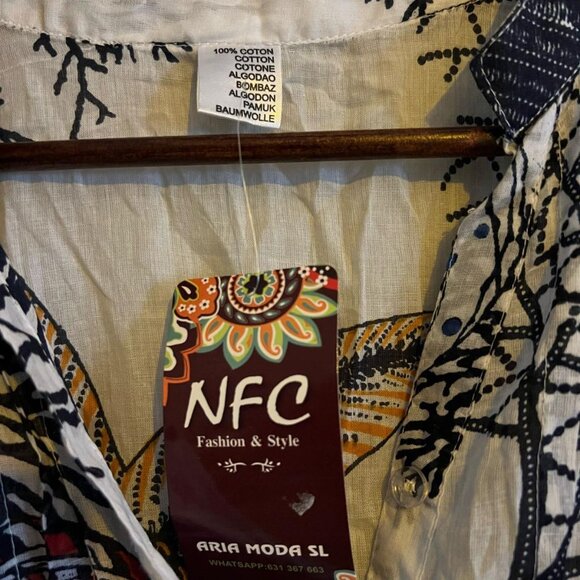 NEW - 100% Cotton Beach Cover/Tunic - Picture 3 of 4